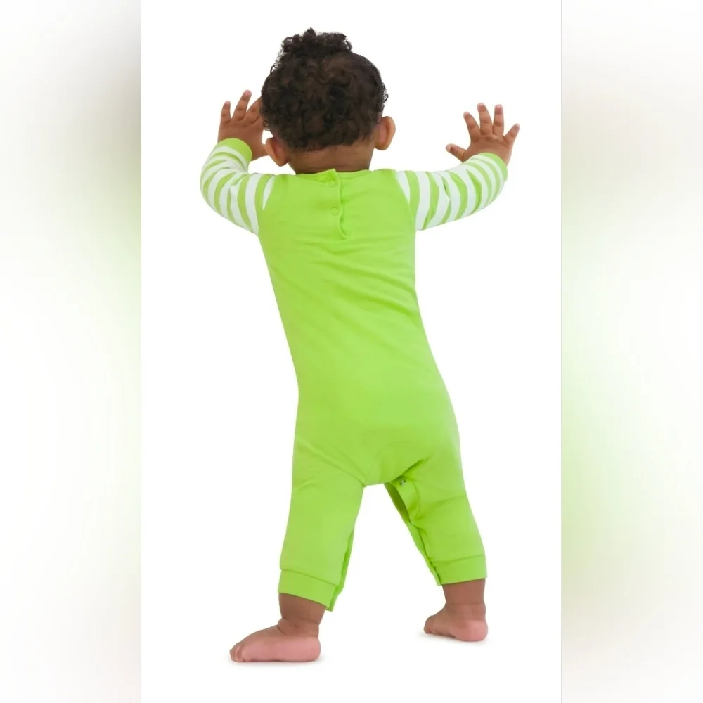 The Grinch Baby Set Footie with Hat